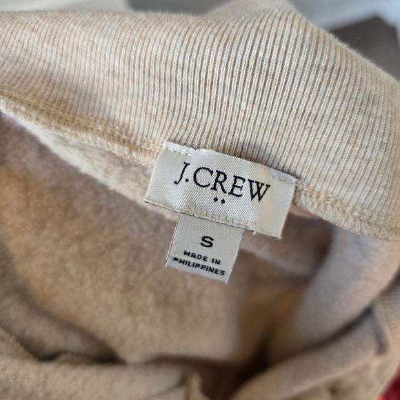 J. Crew | Small | Beige Button Neck Collar Pullover Sweater - Picture 7 of 11